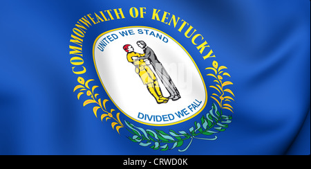 Flagge von Kentucky Stockfoto
