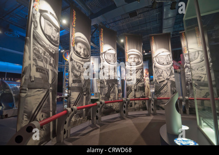 Die Vereinigten Staaten Astronaut Hall of Fame am Kennedy Space Center auf Merritt Island Florida Stockfoto