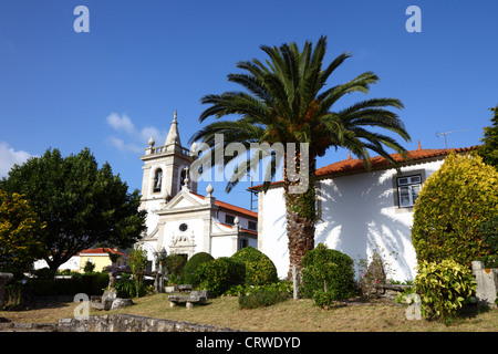 Igreja Matriz Kirche, Vila Praia de Ancora, Nordportugal Stockfoto