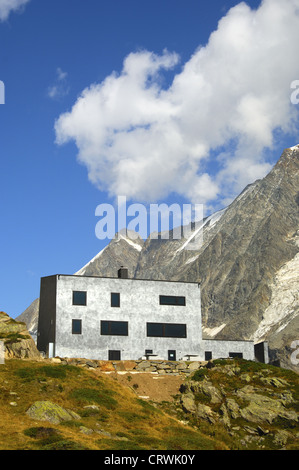 Berghütte Anenhuette, Wallis, Schweiz Stockfoto