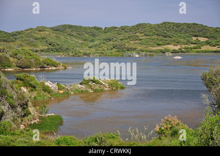 Parc natural de s' Albufera des Grau, Menorca, Balearen, Spanien Stockfoto