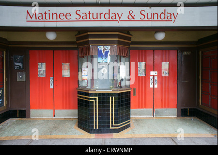 Hollywood Film Theater, jetzt geschlossen und abgebrochen wurden, West 4th Avenue, Vancouver, British Columbia, Kanada Stockfoto