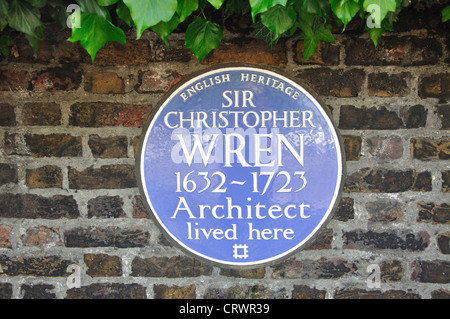 Sir Christopher Wren Wohnhaus, Hampton Court Road, Borough of Richmond upon Thames, Greater London, England, Vereinigtes Königreich Stockfoto