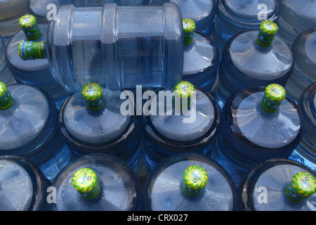 Symbolfoto Wasserbehaelter in Hong Kong Stockfoto