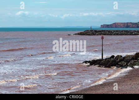 Sidmouth Devon an der Jurassic Coast of South West England Stockfoto