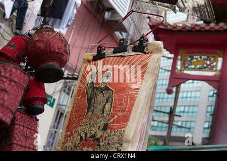 Dongtai Road Antiquitätenmarkt in Shanghai, China Stockfoto