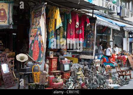 Dongtai Road Antiquitätenmarkt in Shanghai, China Stockfoto