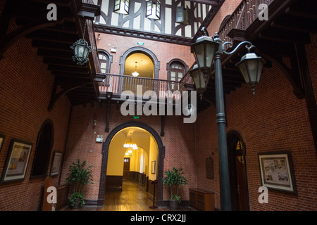 In das Astor House Hotel, in der Nähe von The Bund in Shanghai, China. Ehemals der Shanghai Stock Exchange, & Pujiang oder Pujian Hotel. Stockfoto