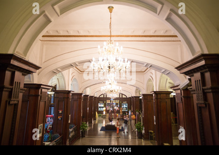 In das Astor House Hotel, in der Nähe von The Bund in Shanghai, China. Ehemals der Shanghai Stock Exchange, & Pujiang oder Pujian Hotel. Stockfoto