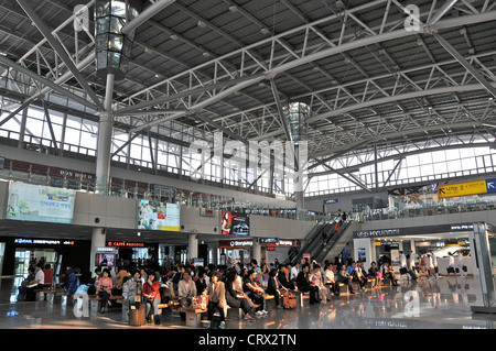 Railway Station-Wartehalle Busan Südkorea Asien Stockfoto