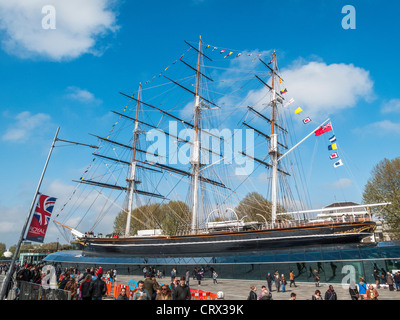 Cutty Sark in Greenwich, London Docklands, England, UK Stockfoto