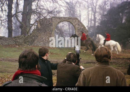 003576 - the Beatles Dreharbeiten Penny Lane in Knole Park, Sevenoaks am 7. Februar 1967 Stockfoto