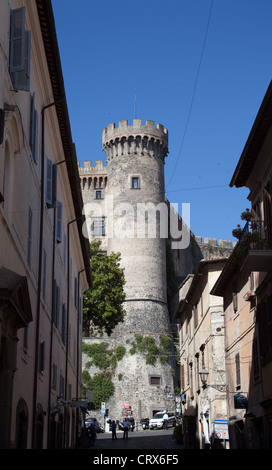 Castello Orsini-Odescalchi, Bracciano, Italien. Stockfoto