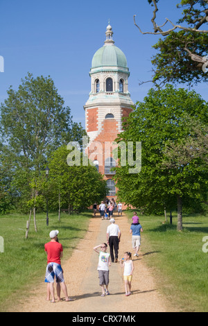 Pathologie Krankenhaus Kapelle im Royal Victoria Country Park, Hampshire Stockfoto