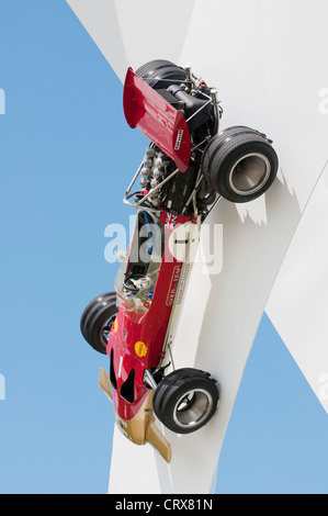 Lotus 49, Jerry Judah Skulptur auf dem Goodwood Festival of Speed 2012 Stockfoto