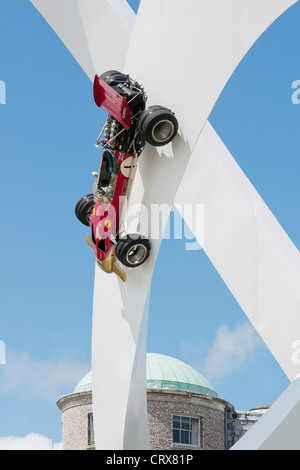 Lotus 49, Jerry Judah Skulptur, Goodwood Festival of Speed 2012 Stockfoto