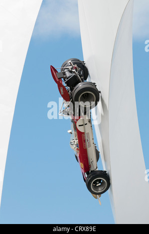 Lotus 49, Jerry Judah Skulptur, Goodwood Festival of Speed 2012 Stockfoto