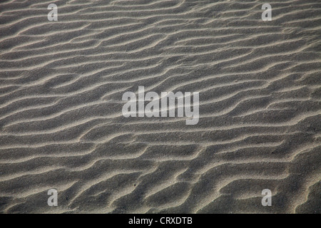 Rippelmarken am Strand erzeugen durch Wind in Kujukuri Strand Chiba Japan Stockfoto