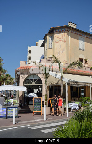 Juan-Les-Pins, Côte d ' Azur, Alpes-Maritimes, Provence-Alpes-Côte d ' Azur, Frankreich Stockfoto