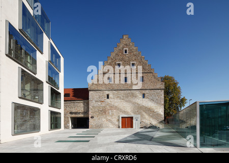 Deutschland, Bayern, Schweinfurt, Ansicht der Zollstelle und Bibliothek Stockfoto