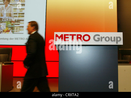 Dr. Hans-Joachim Körber, Vorstandsvorsitzender Metro AG Stockfoto