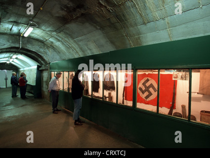 Channel Islands, Guernsey, deutscher Underground-Lazarett Stockfoto