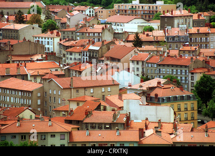 Le Puy En Velay (Haute-Loire, Frankreich) Stockfoto