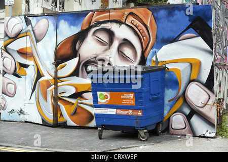 Graffiti in Stokes Croft, Bristol Stockfoto