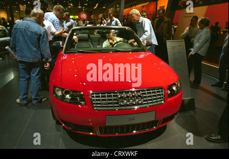 Automesse Leipzig, Audi S 4 Stockfoto