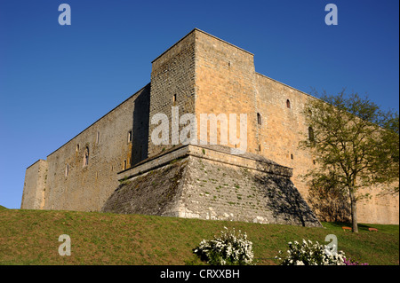 Italien, Basilicata, Castel Lagopesole, normannische Burg Stockfoto