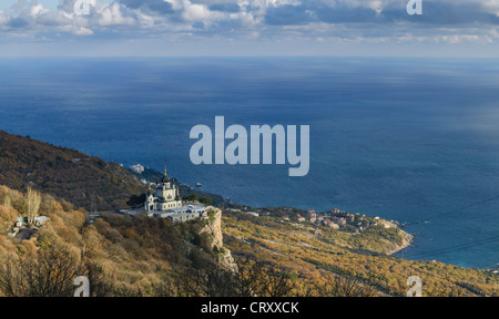 Foros Kirche der Auferstehung Christi, Krim, Russland Stockfoto