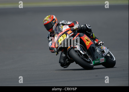 Alvaro Bautista, Honda, MotoGP 2012 Stockfoto