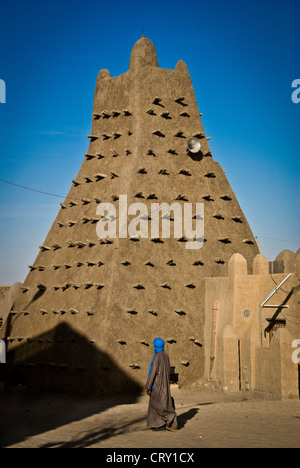 Sankore Moschee. Erbaut im 15. und 16. Jahrhundert. Timbuktu-Stadt. Timbuktu-Region. Mali. Stockfoto