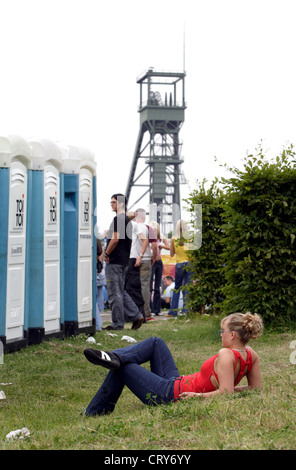 Oberhausen, Techno-Festival zu sehen, IN der Liebe Stockfoto