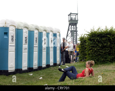 Oberhausen, Techno-Festival zu sehen, IN der Liebe Stockfoto