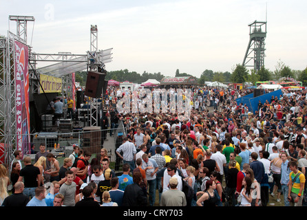 Oberhausen, Techno-Festival zu sehen, IN der Liebe Stockfoto