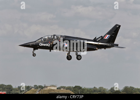 Dassualt Dornier Alpha Jet fortgeschrittene Trainer der RAF / MOD Qinetiq Stockfoto