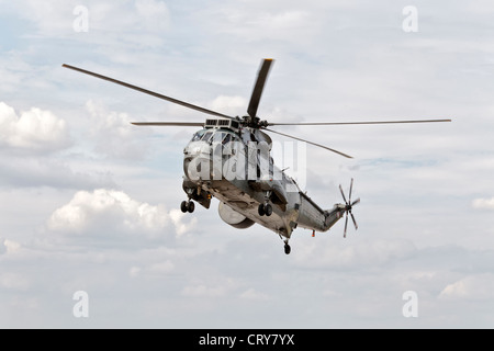 Westland Sea King AEW Hubschrauber der Royal Navy Stockfoto