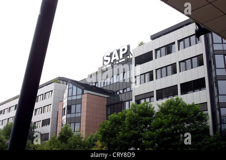 SAP AG in Walldorf Stockfoto