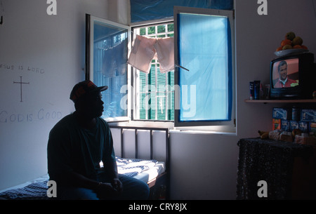 JVA Bueren, deportation Stockfoto