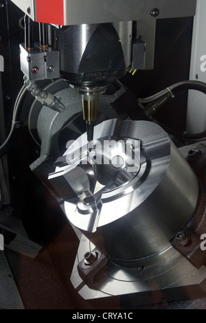 Messe, CNC Fräsmaschine Stockfoto