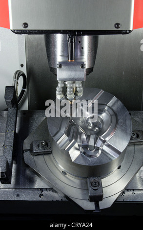 Messe, CNC Fräsmaschine Stockfoto