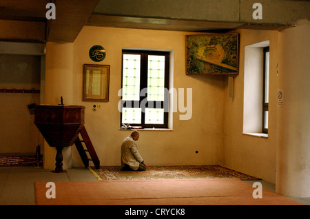 Berliner Moschee am Columbiadamm in Neukölln Stockfoto