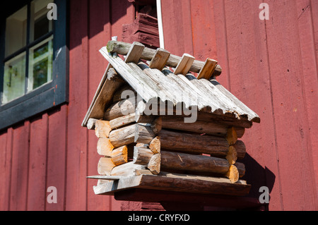 Hölzerne Vogel nisten Porvoo Uusimaa Provinz Finnland-Nordeuropa Stockfoto