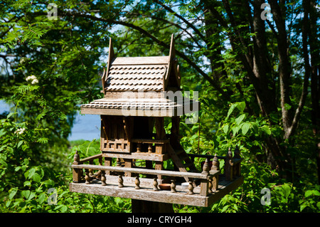 Hölzerne Vogel nisten Porvoo Uusimaa Provinz Finnland-Nordeuropa Stockfoto