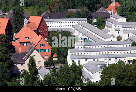 Gelsenkirchen, Schulen Zeche Dorf Engelberg Stockfoto