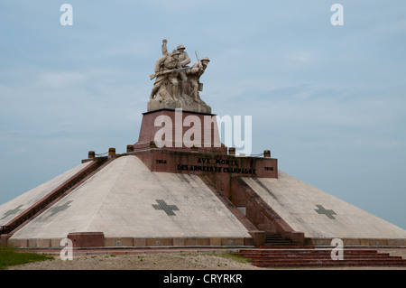 Ferme de Navarin Denkmal, Champagne Region, Frankreich Stockfoto