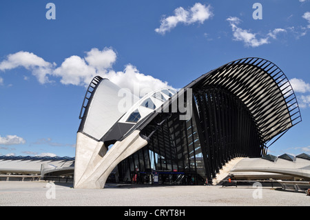 Gare de Saint-Exupéry TGV, Bahnhof, Lyon, Frankreich Stockfoto