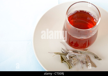 Salbei Tee Stockfoto