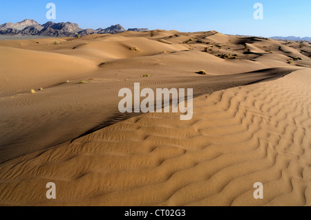 Wüsten des Iran, Dasht-e Kavir, Provinz Isfahan Stockfoto